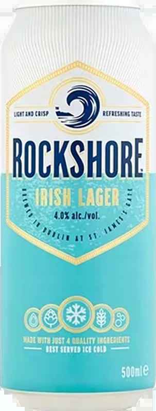 Rockshore Lager 24 Pack (50cl Cans)