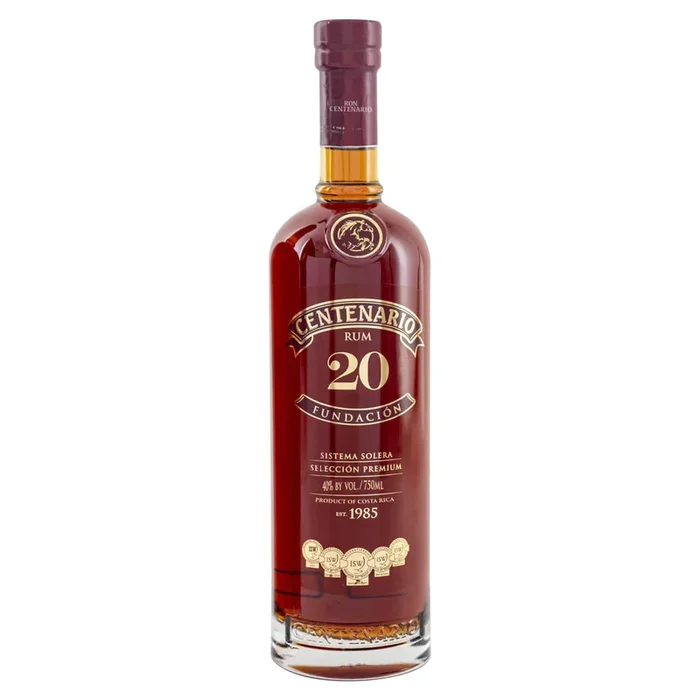 Ron Centenario Rum 20 Year Old Fudacion
