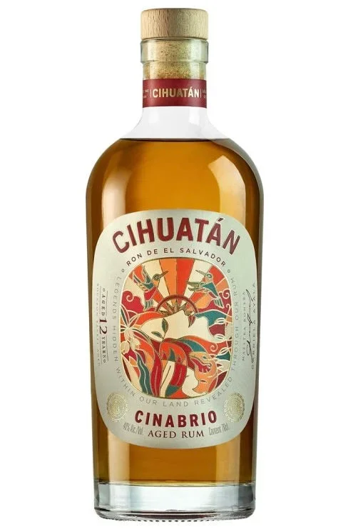 Ron de El Salvador Cihuatan 12 Years Old Cinabrio Gran Reserva Rum