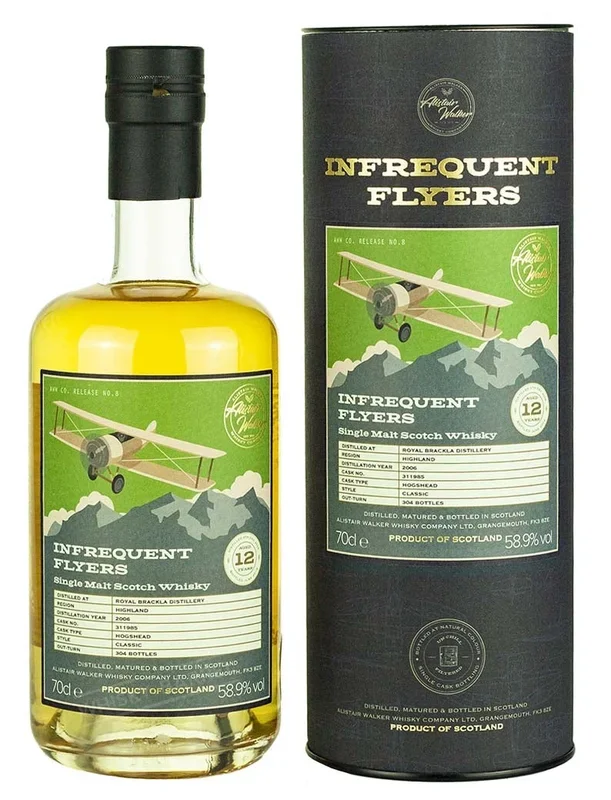 Royal Brackla 12 Year Old 2006 Infrequent Flyers