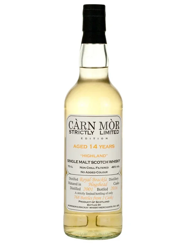 Royal Brackla 14 Year Old 2001 Carn Mor Strictly