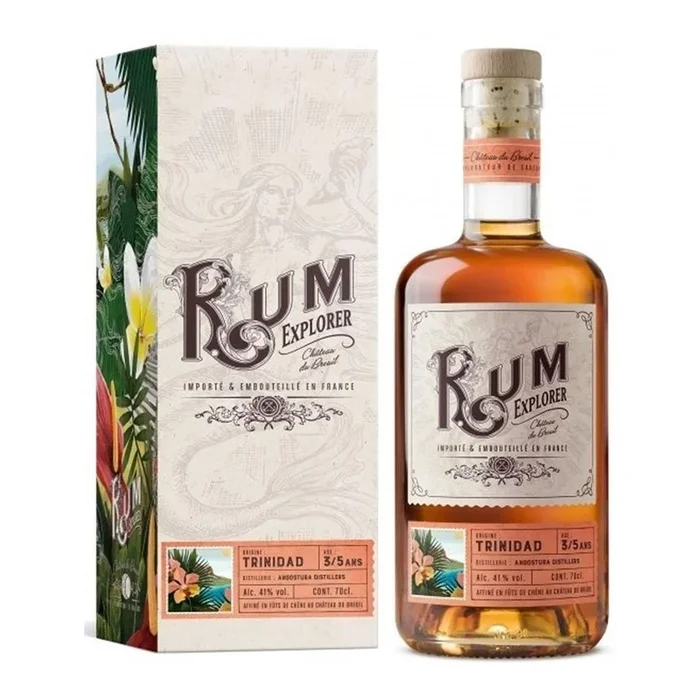Rum Explorer Trinidad Angostura Distillers 3/5 Year Old Rum 70cl