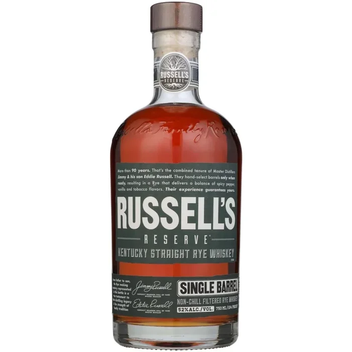 Russell’s Reserve Straight Rye Single Barrel Whiskey