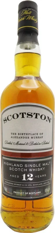 Scotston Highland Single Malt 12 Year Old 750ml
