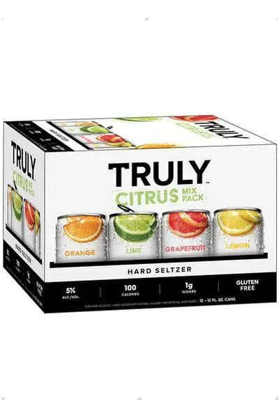 Seltzer Truly 12pk Citrus