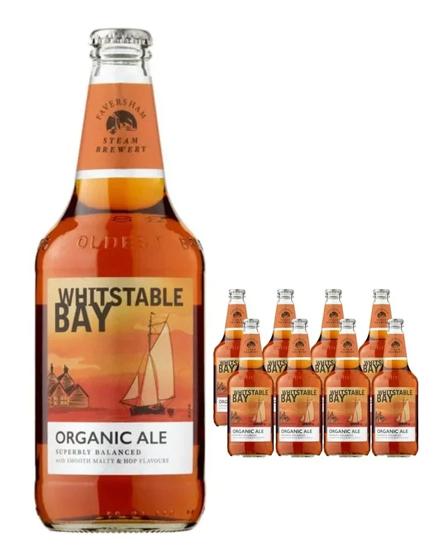 Shepherd Neame Whitstable Bay Organic Beer Multipack, 8 x 500 ml