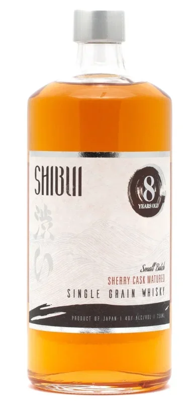 SHIBUI WHISKEY SINGLE GRAIN SHERRY CASK MATURED JAPAN 8YR 750ML