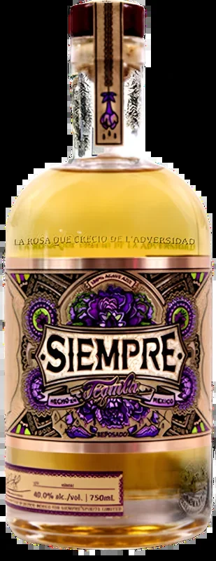 SIEMPRE TEQUILA REPOSADO 750ML