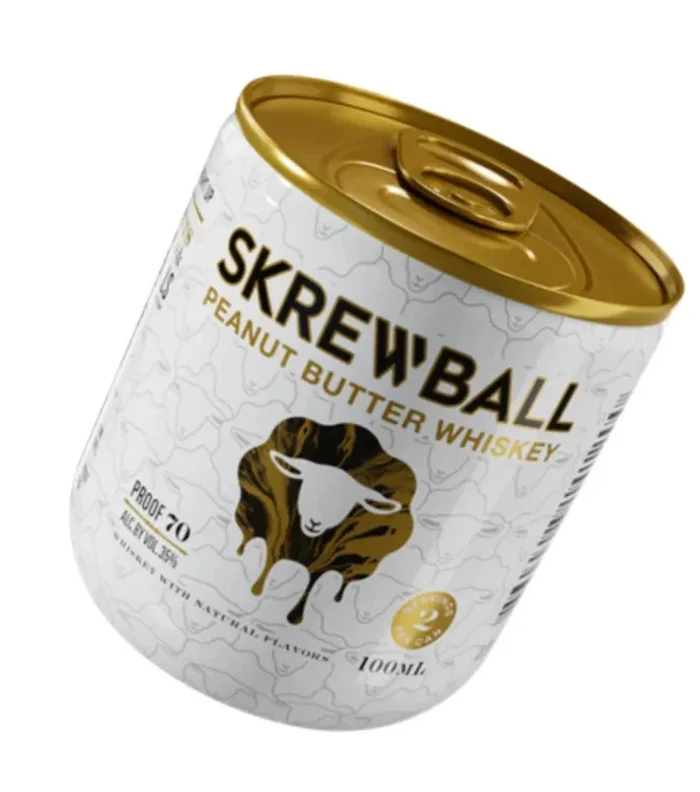 Skrewball Peanut Butter Whiskey 100ml Cans (24-Pack)