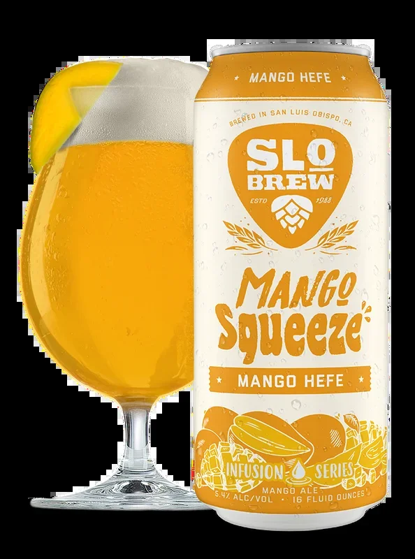 SLO Brew Mango Squeeze Mango Hefe