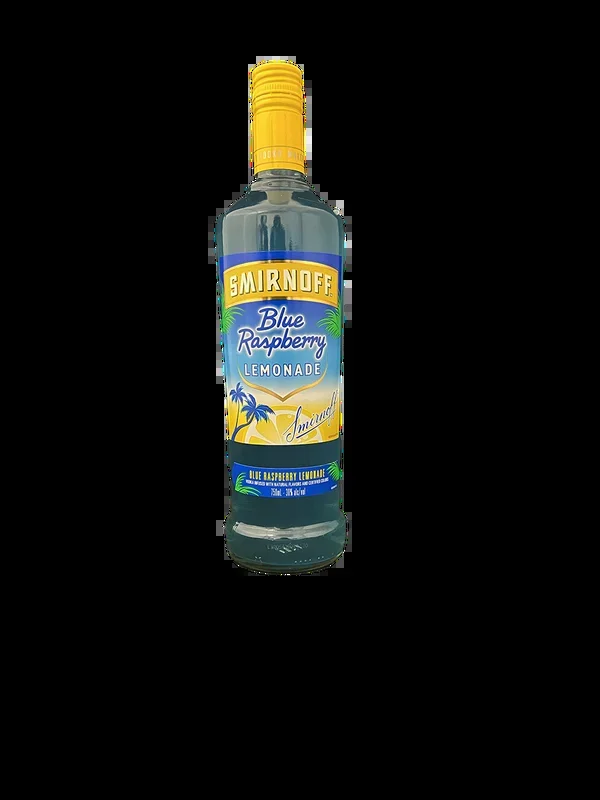 Smirnoff Blue Raspberry Lemonade 750ML