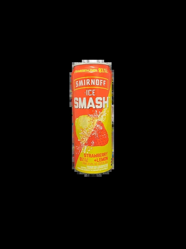 Smirnoff Ice Smash Strawberry Lemon 24 Oz