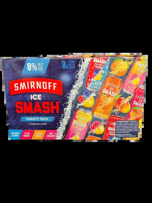 Smirnoff Ice Smash Variety 8 Pack Cans
