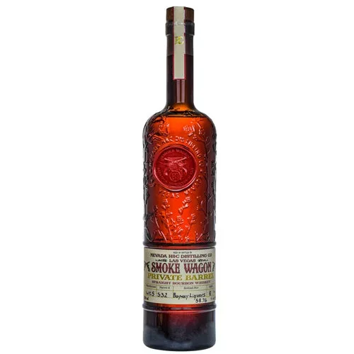 Smoke Wagon Private Barrel Bourbon Whiskey – 750ml