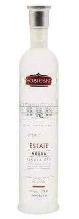 SOBIESKI VODKA ESTATE SINGLE RYE POLAND 750ML