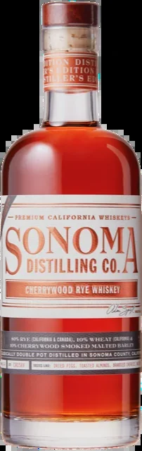 Sonoma Distilling Cherrywood Rye Whiskey 750ml