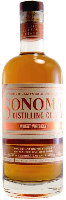 Sonoma Distilling Wheat Whiskey 750ml