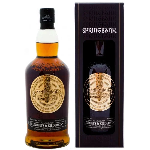 Springbank 10 Year Old Rundlets and Kilderkins