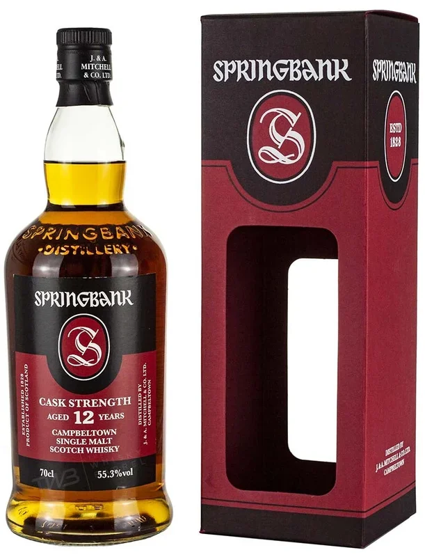 Springbank 12 Year Old Cask Strength 55.3%