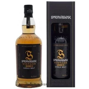 Springbank 2001 Vintage Batch 1