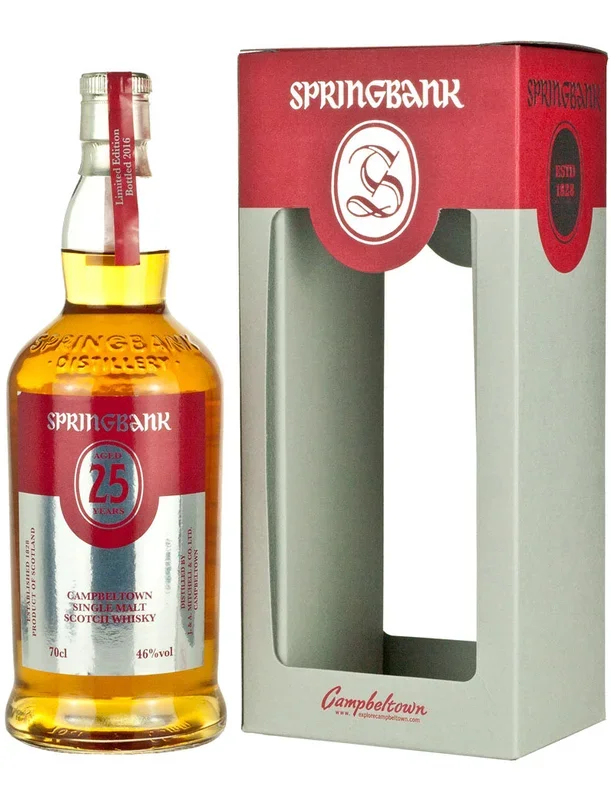 Springbank 25 Year Old 2017 Release