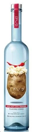 SPUD VODKA RED HOT CHILLI PEPPER POLAND 750ML