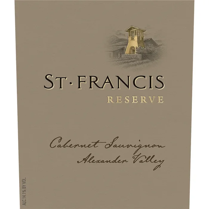 St. Francis Alexander Valley Reserve Cabernet Sauvignon 750ml