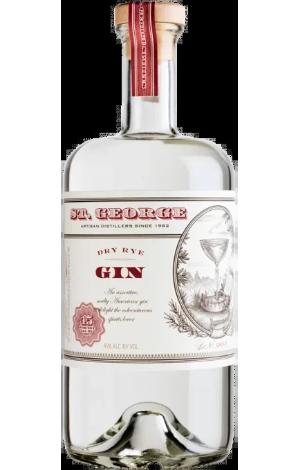 ST GEORGE GIN DRY RYE 750ML