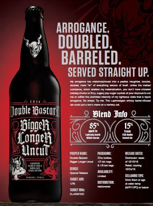 Stone Double Bastard Bigger Longer Uncut 22oz