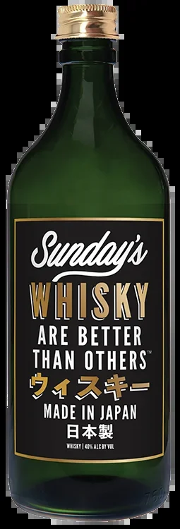 Sundays Japanese Whiskey 750ml