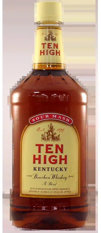 Ten High Bourbon Whiskey 1.75L