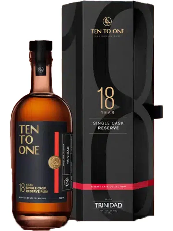 Ten To One 18 Year Old Reserve Cask Collection Trinidad Rum