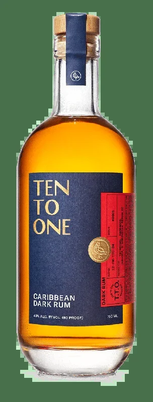 Ten To One Caribbean Dark Rum 750ml
