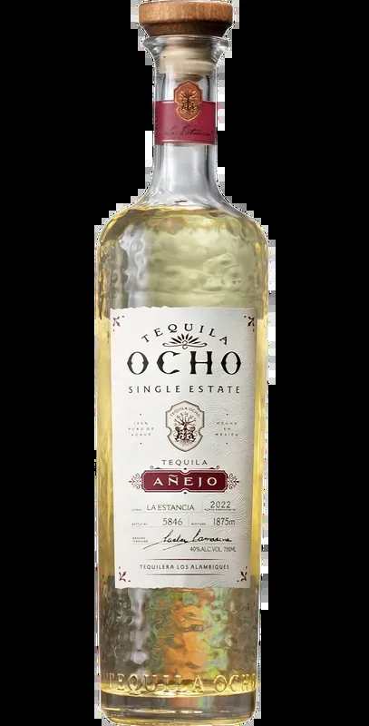 TEQUILA OCHO TEQUILA ANEJO SINGLE ESTATE 750ML