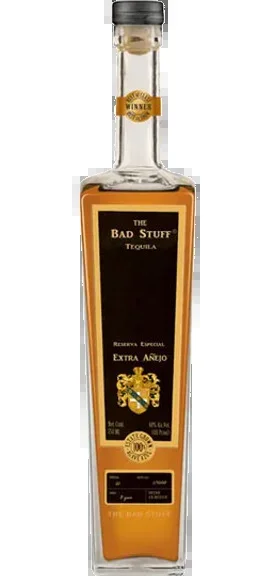 THE BAD STUFF RESERVA ESPECIAL EXTRA ANEJO TEQUILA 750ML