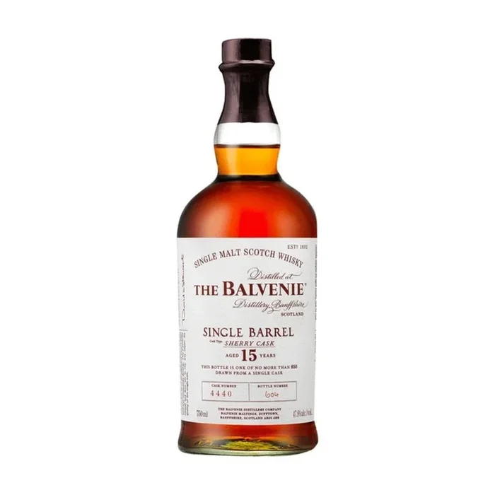 The Balvenie 15 Year Single Barrel Sherry Cask Single Malt Scotch Whisky