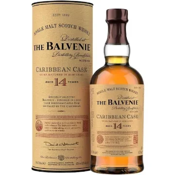 The Balvenie Caribbean Cask 14 Year Scotch Whisky 750ml