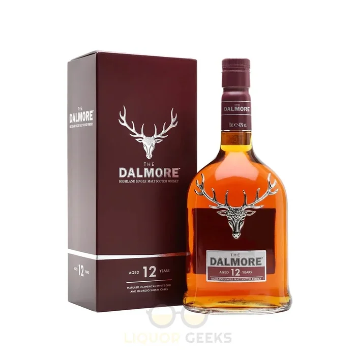 The Dalmore 12 Year Old Single Malt Scotch Whiskey
