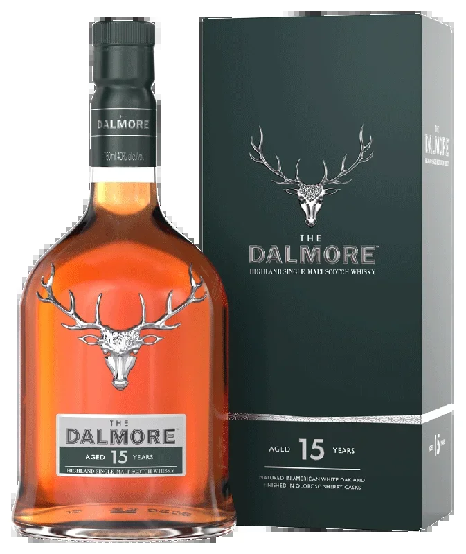 The Dalmore 15 Year Single Malt Scotch Whisky 750ml