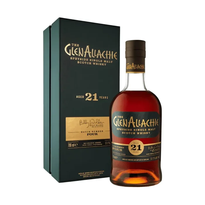 The GlenAllachie 21 Year Old Batch 4 Speyside Single Malt Scotch Whisky