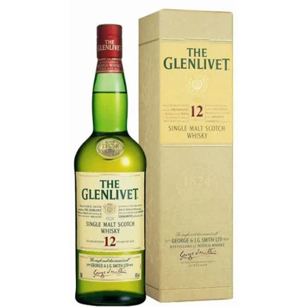 The Glenlivet 12 Years Old Single Malt Scotch Whisky
