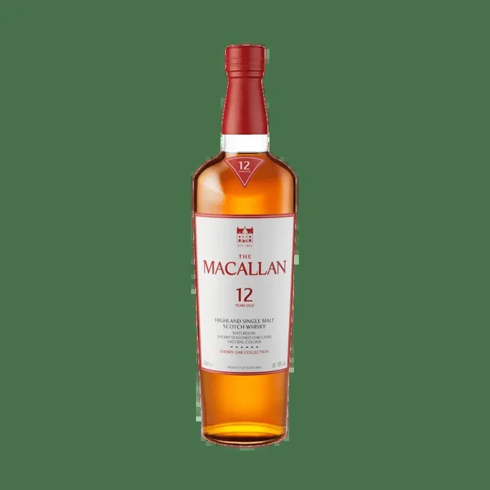 The Macallan 12 Year Old Sherry Oak Cask Highland Single Malt Scotch Whisky