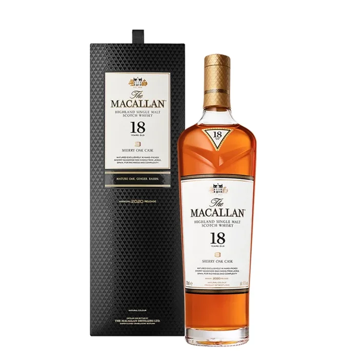 The Macallan 18 Year Old Scotch Whisky 750ml