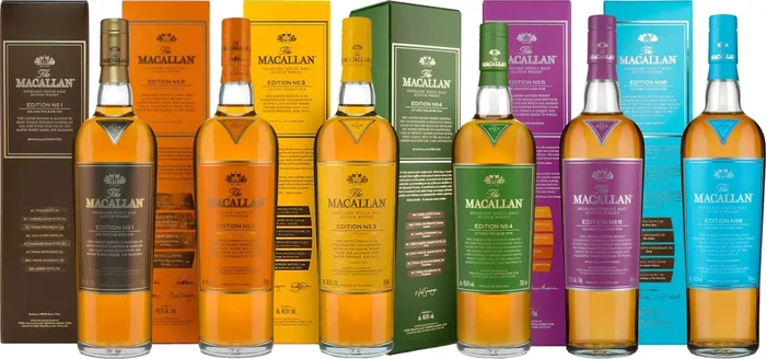 The Macallan Edition No.1-6 Assortment Set 750ml
