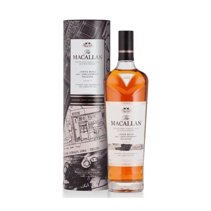 The Macallan James Bond 60th Anniversary Decade III Highland Single Malt Scotch Whisky