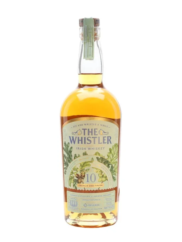 The Whistler French Oak 10 Year Old Single Malt Irish Whiskey 700ml
