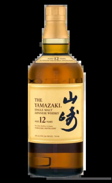 THE YAMAZAKI WHISKY SINGLE MALT JAPANESE 12YR 750ML