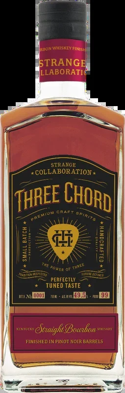Three Chord Strange Collaboration Straight Bourbon 750ml