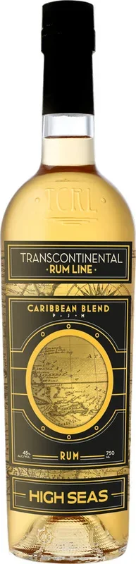 Transcontinental Rum Line High Seas Caribbean Blend Rum 750ml