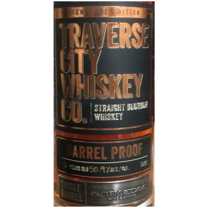 Traverse City Barrel Proof Signature Edition 12 Year Whiskey